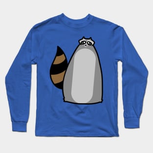 Big Fat Raccoon Long Sleeve T-Shirt